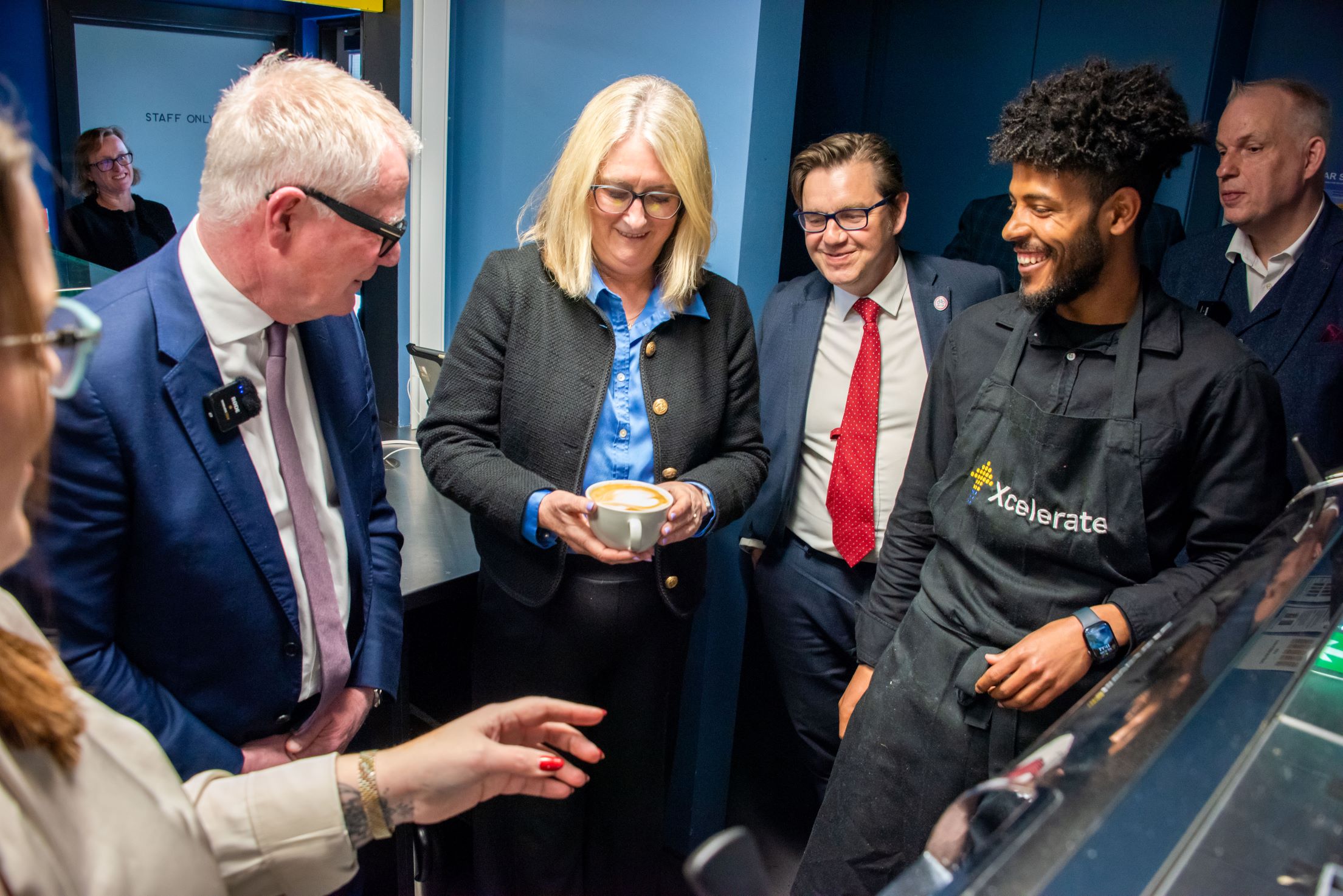 Richard Parker, Jacqui Smith and Dr Nik Johnson 'Have a go' sessions