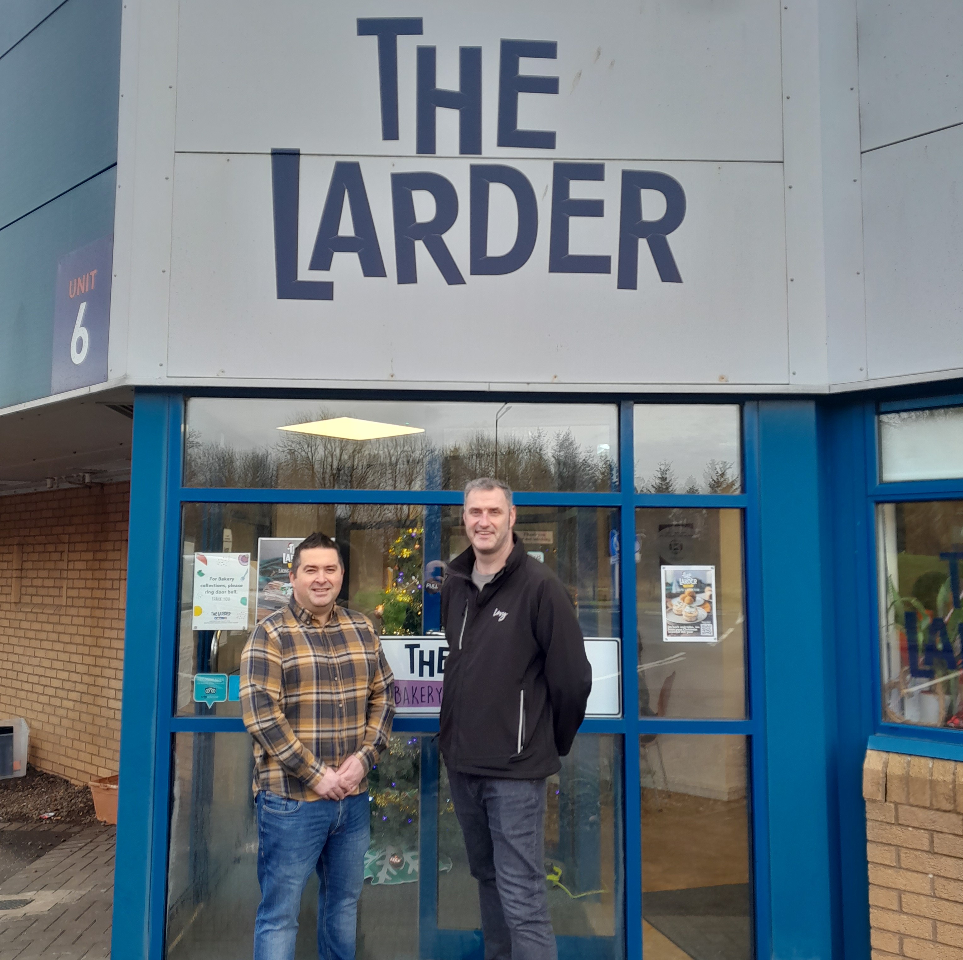 Compass Scotland and The Larder form a charity partnership