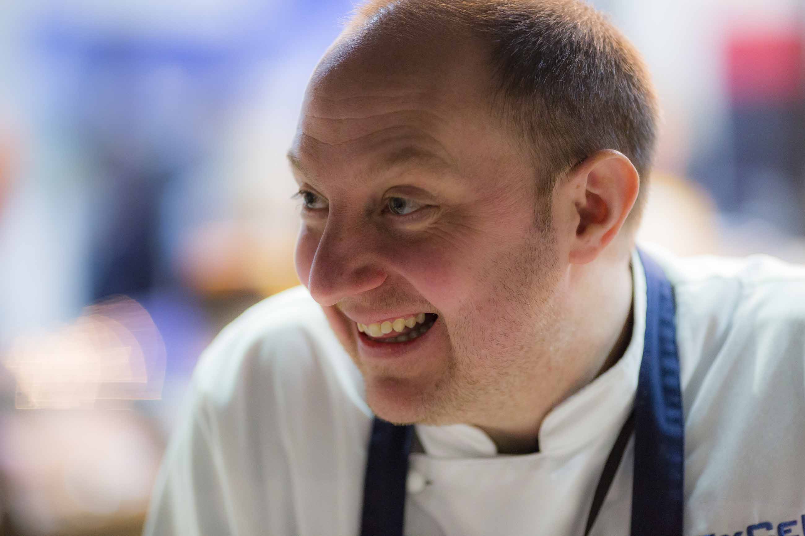 James Buckley wins ‘Banqueting/Event Chef Award’