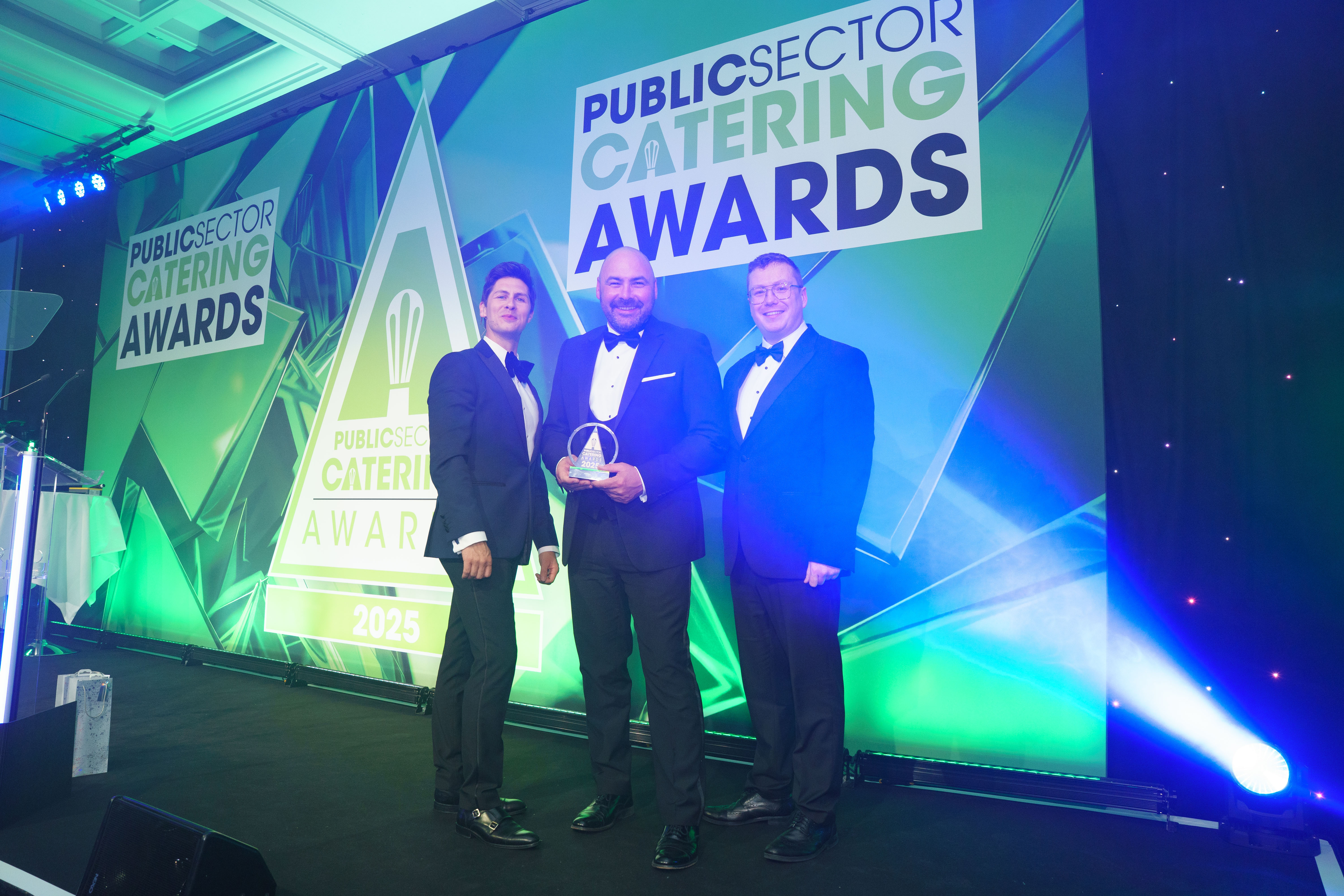 Public Sector Catering COTY award - Matt Lord