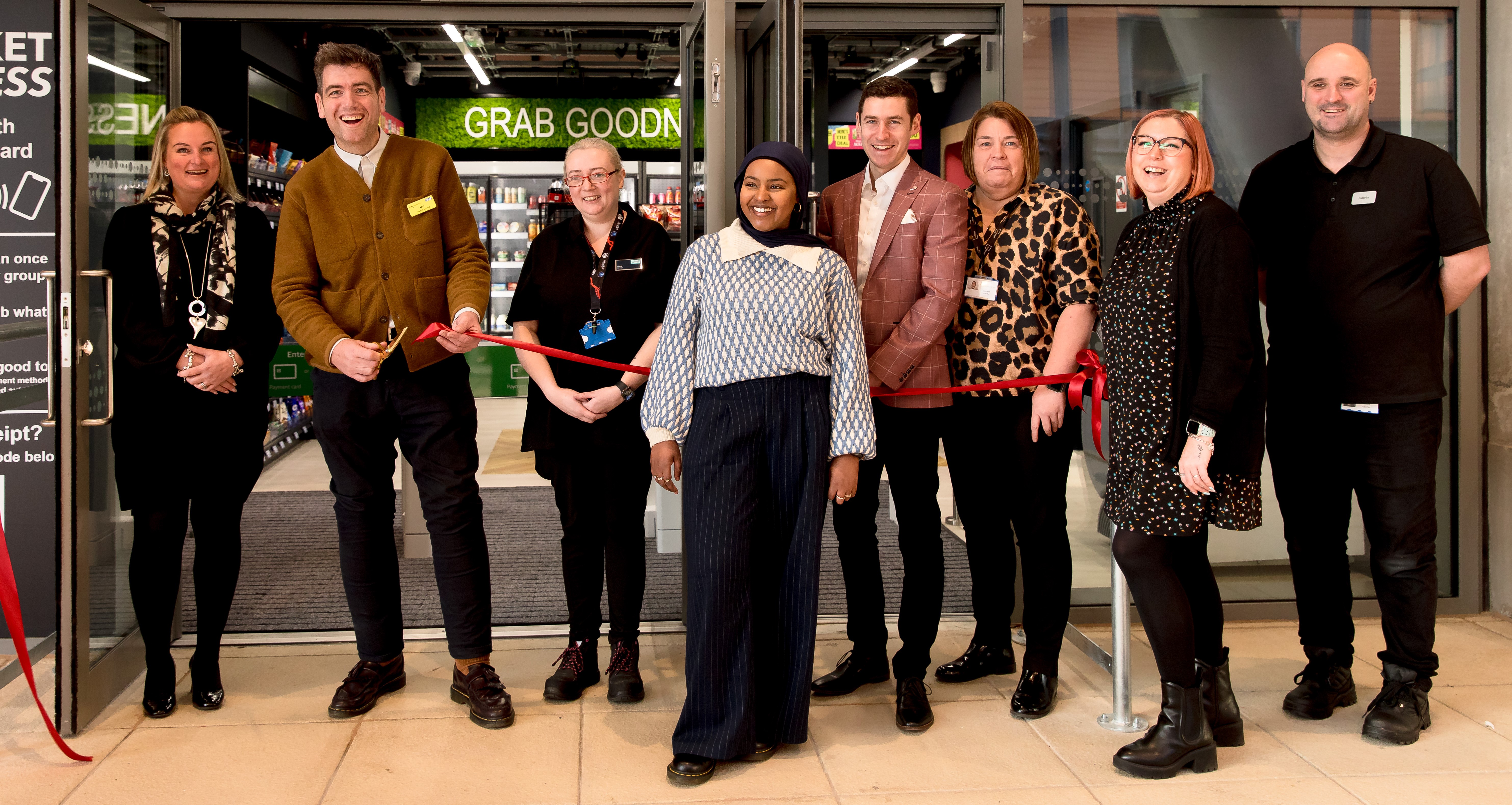 MMUH opening with One Retail and Hospital team