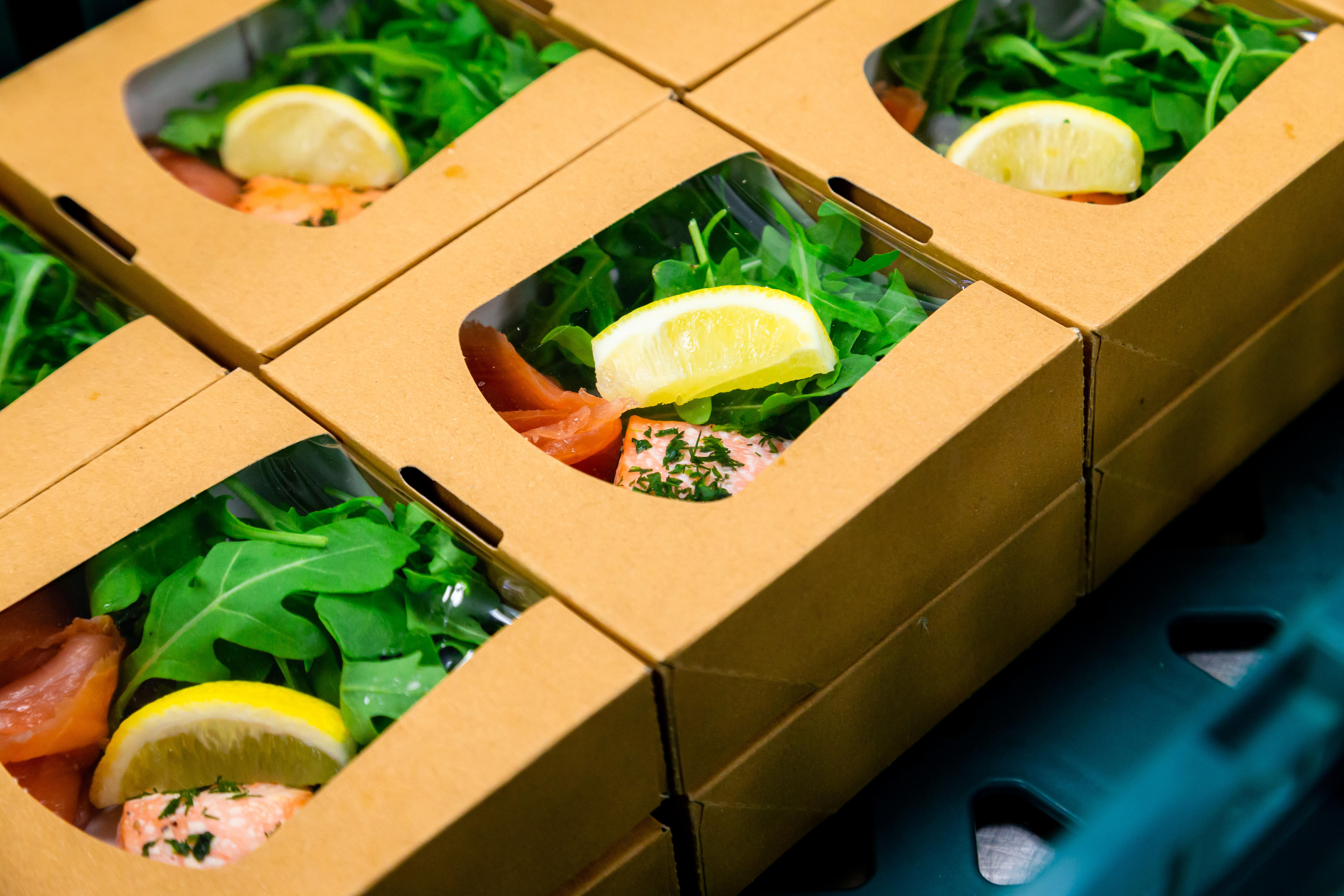 The food donation to City Harvest