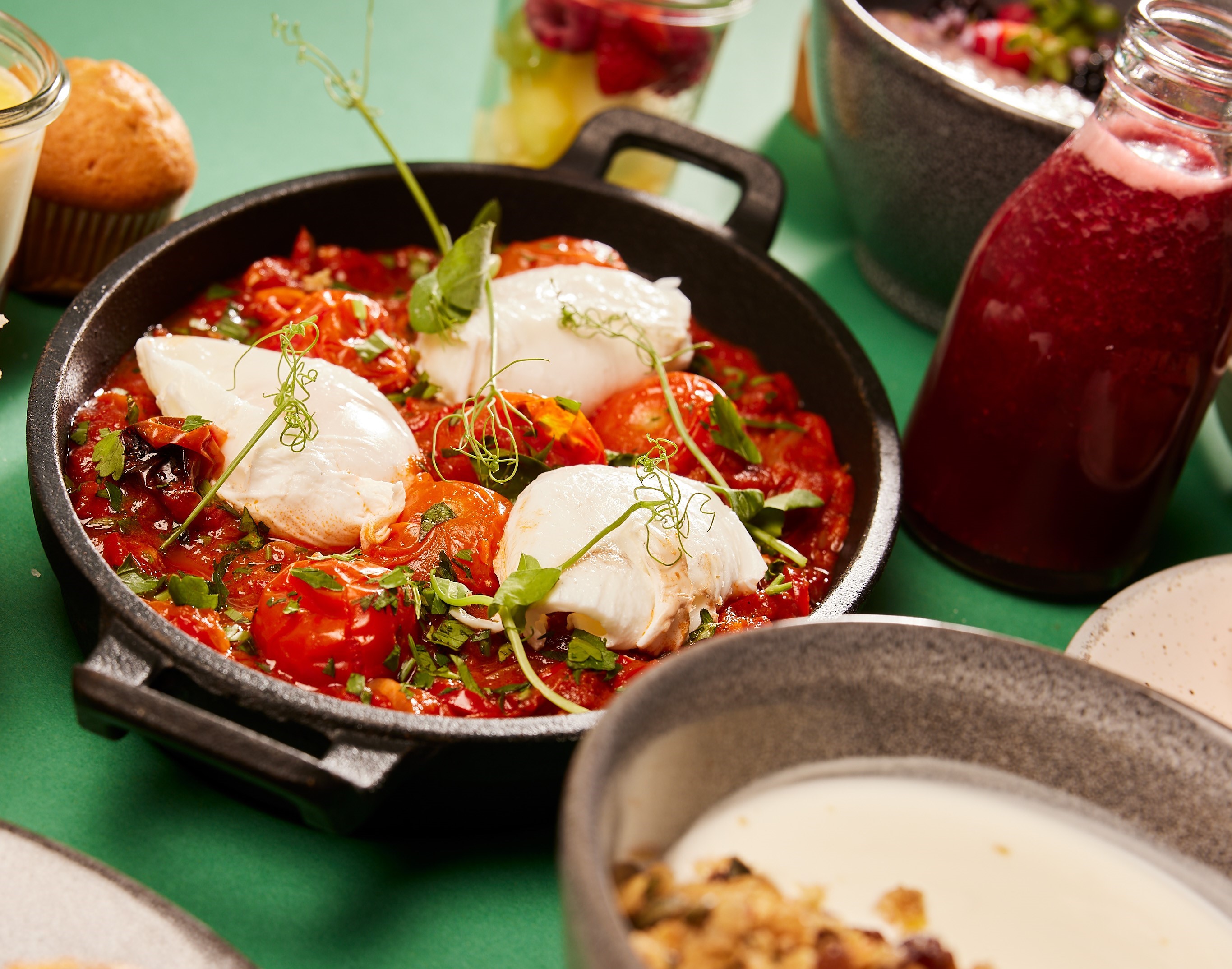 B&I The Good Stuff breakfast shakshuka