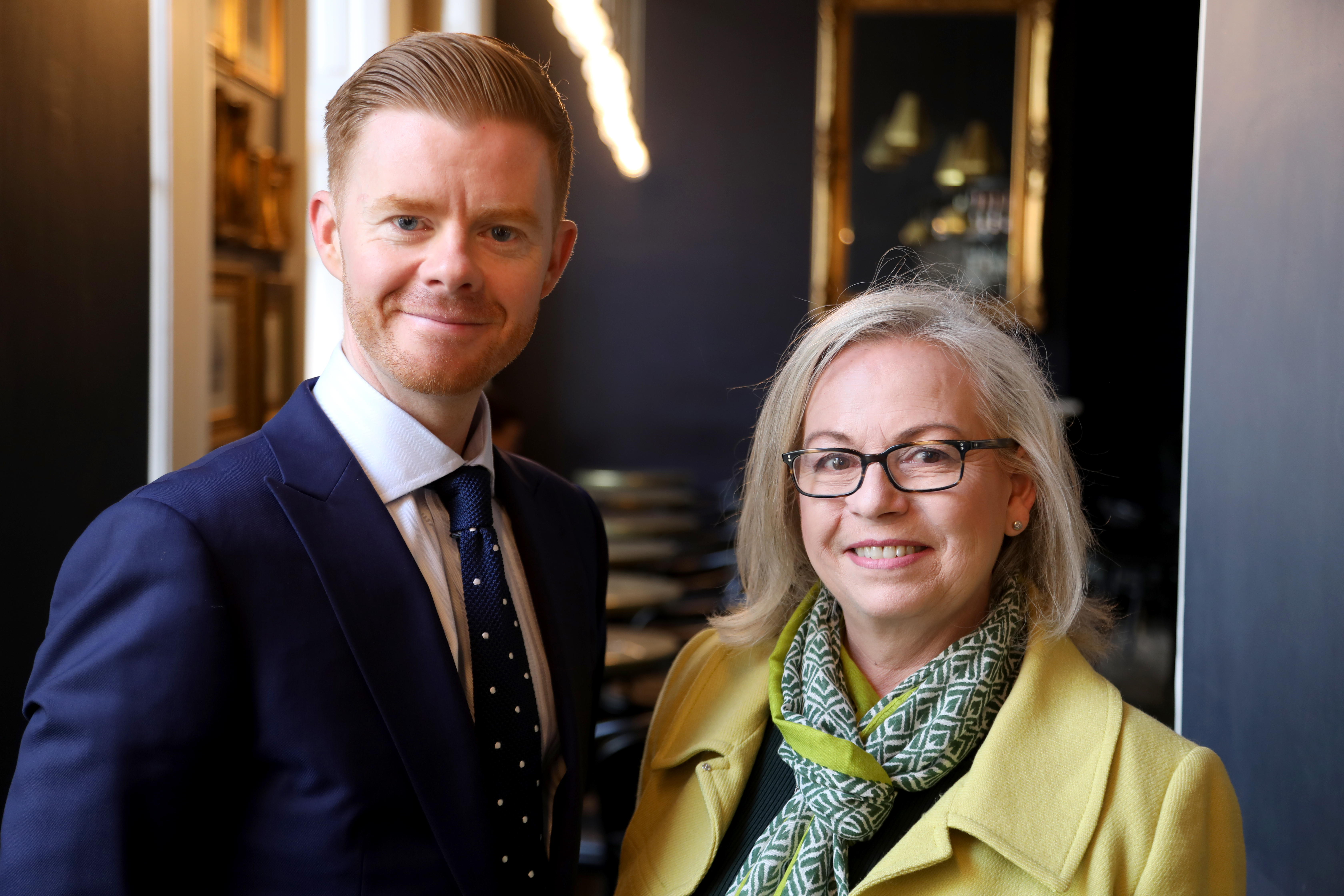Mark Connell and Jeni Edwards