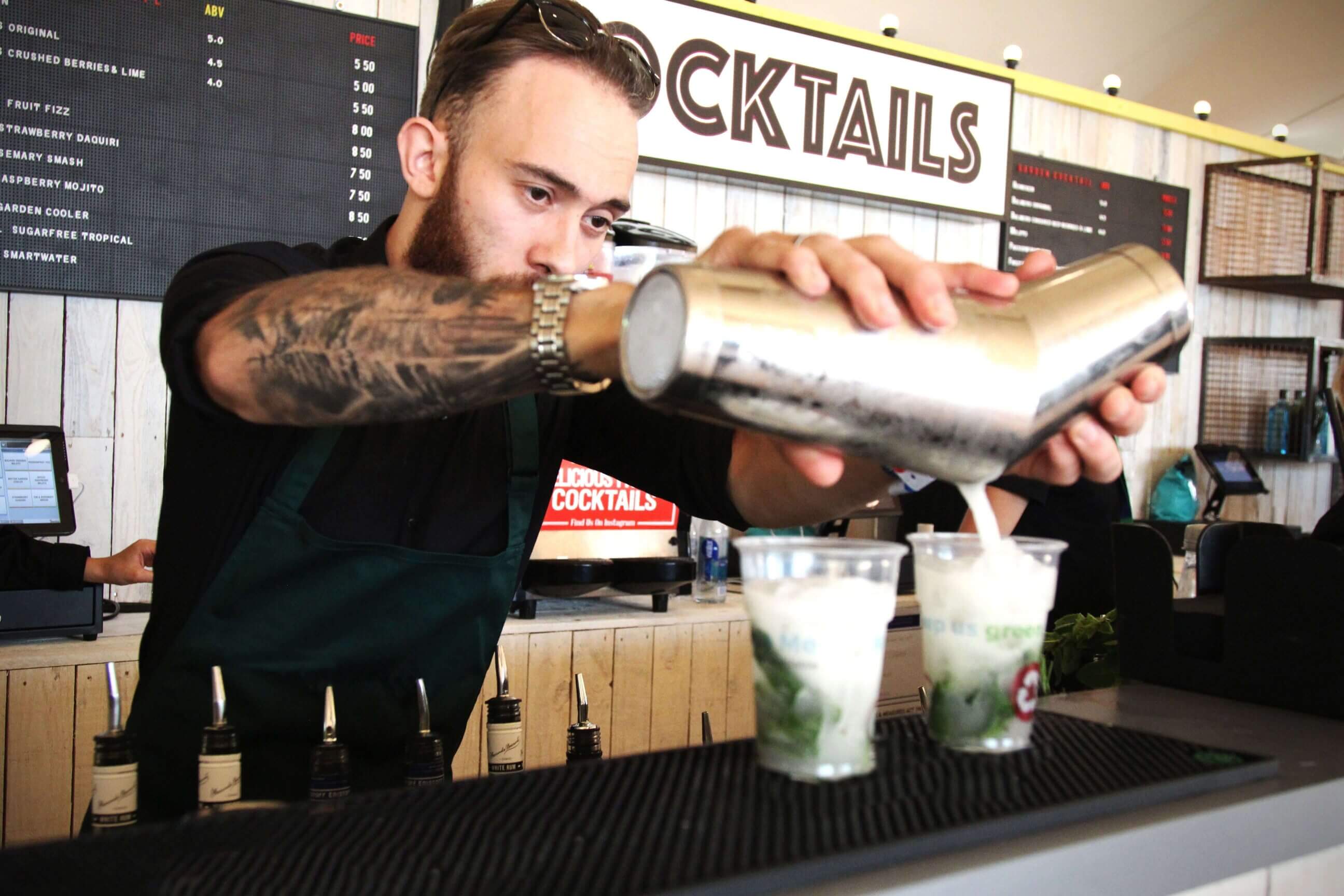 Levy and Peppermint partnership delivers new bar and drinks experiences for fans at major UK sporting and music events