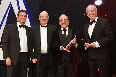 Nick Vadis receiving his Lifetime Achievement Award