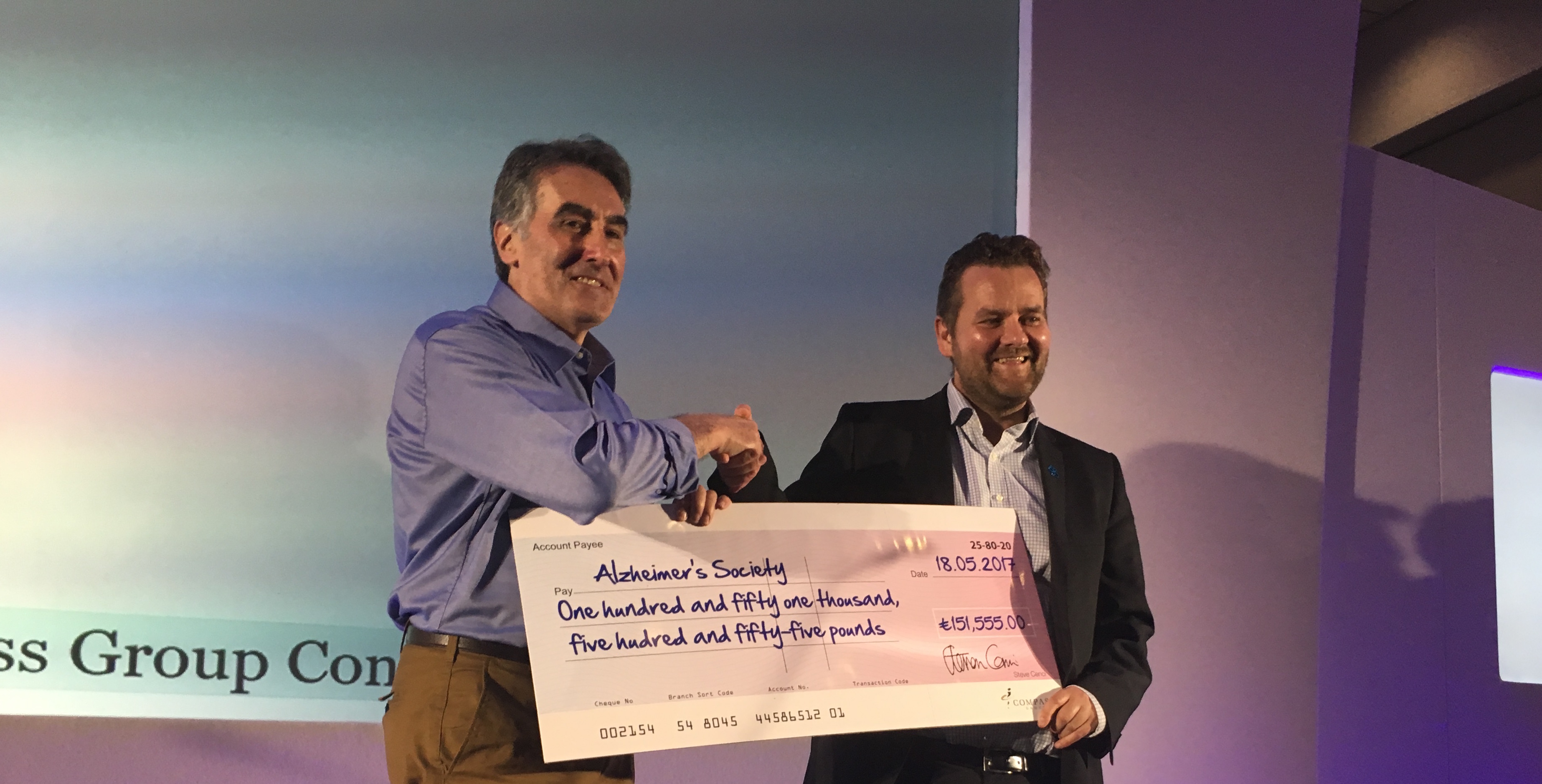 Healthcare raise over £150,000 for Alzheimer’s Society