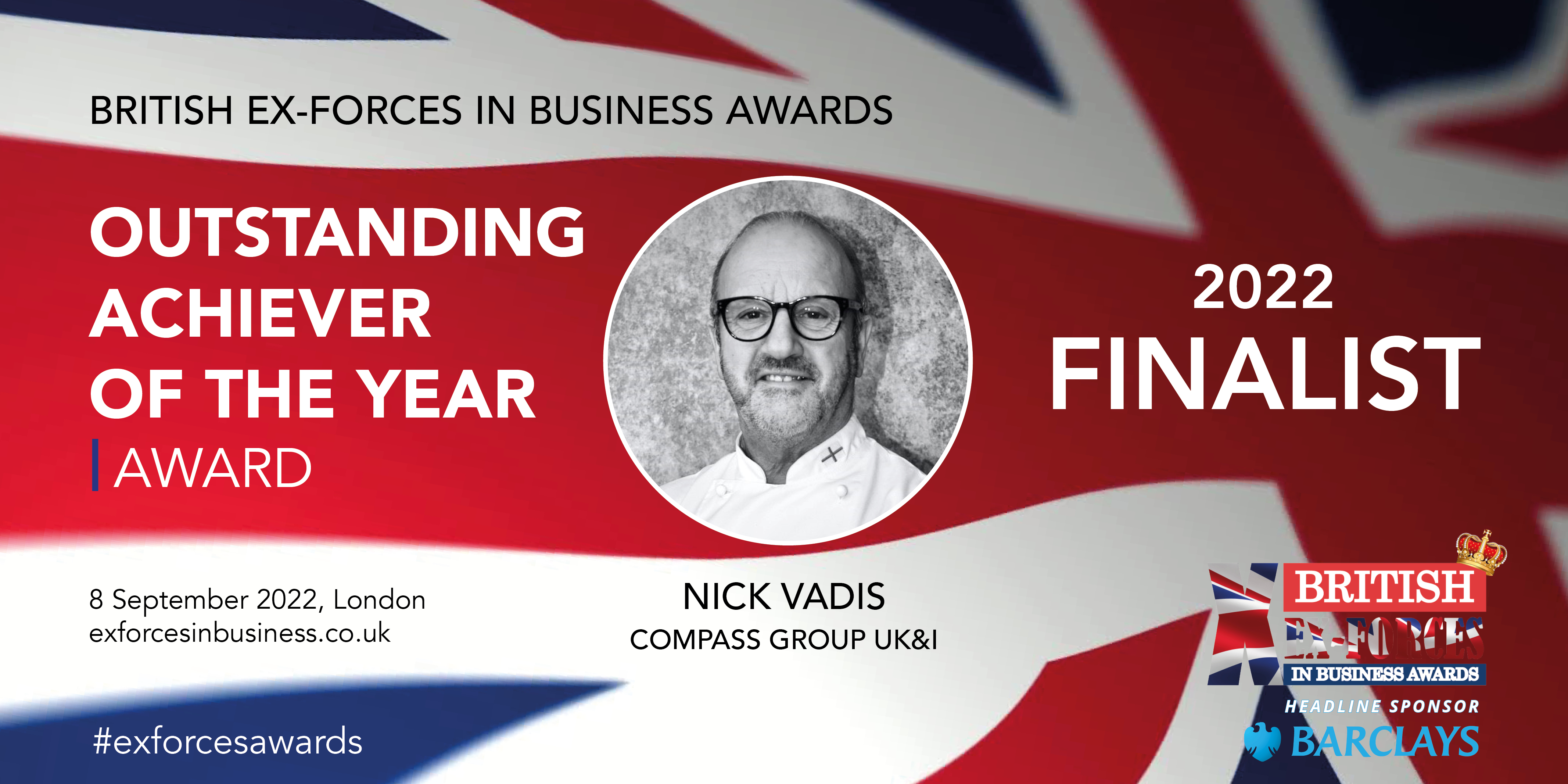 Compass Group UK & I Culinary Director, Nick Vadis