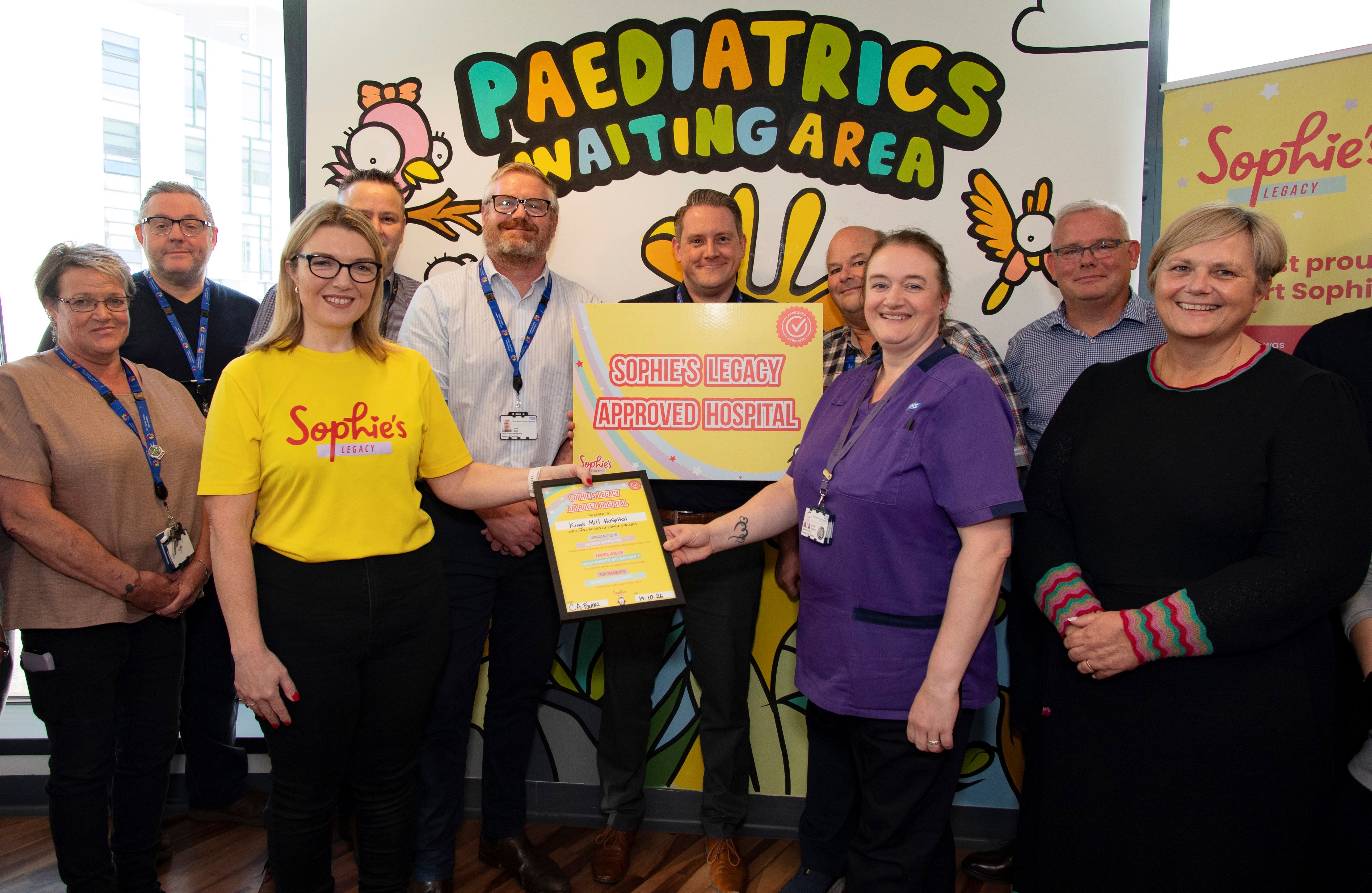 Sophie'S Legacy Credit Sherwood Forest Hospitals