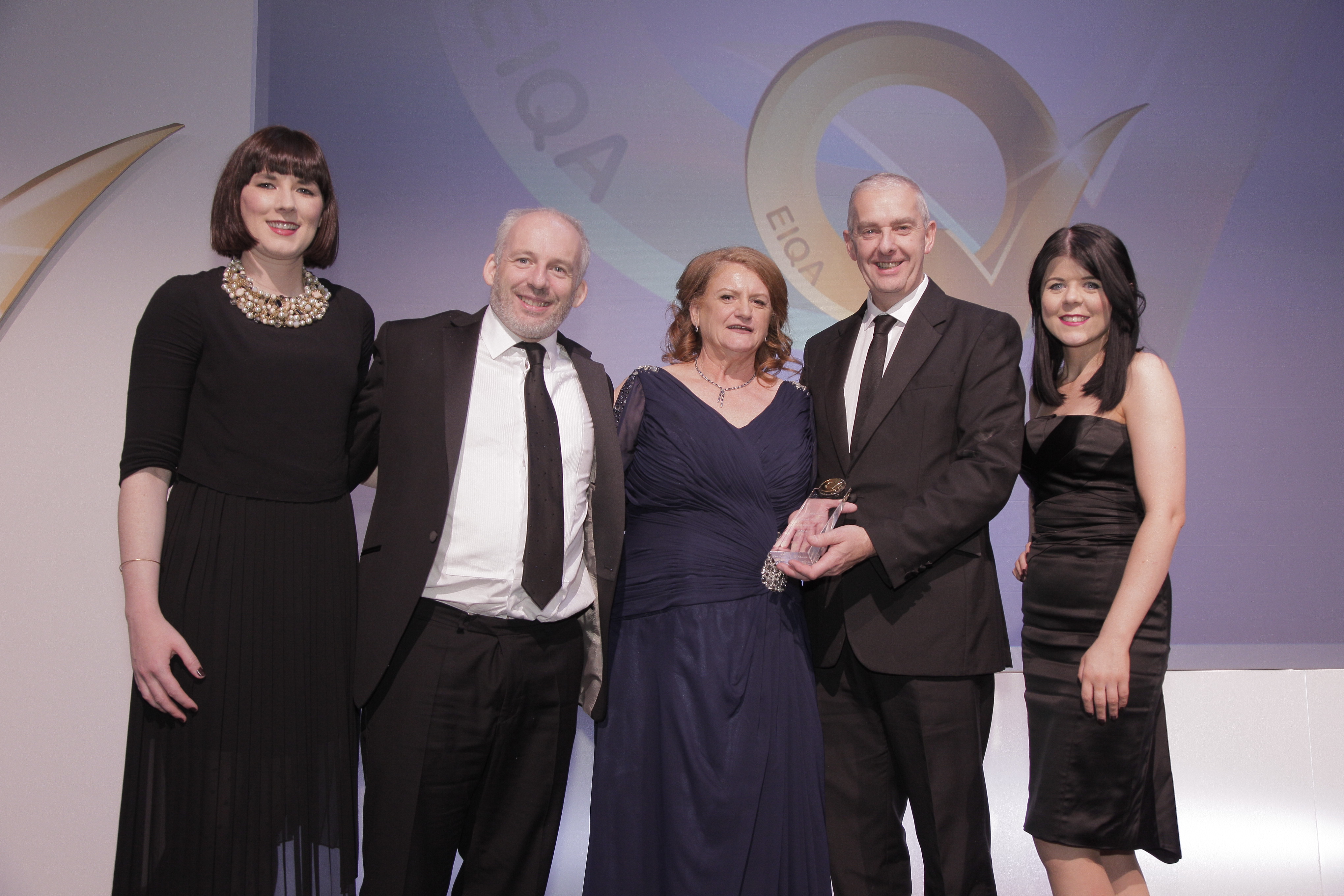 The victorious Northern Ireland Assembly food service team
