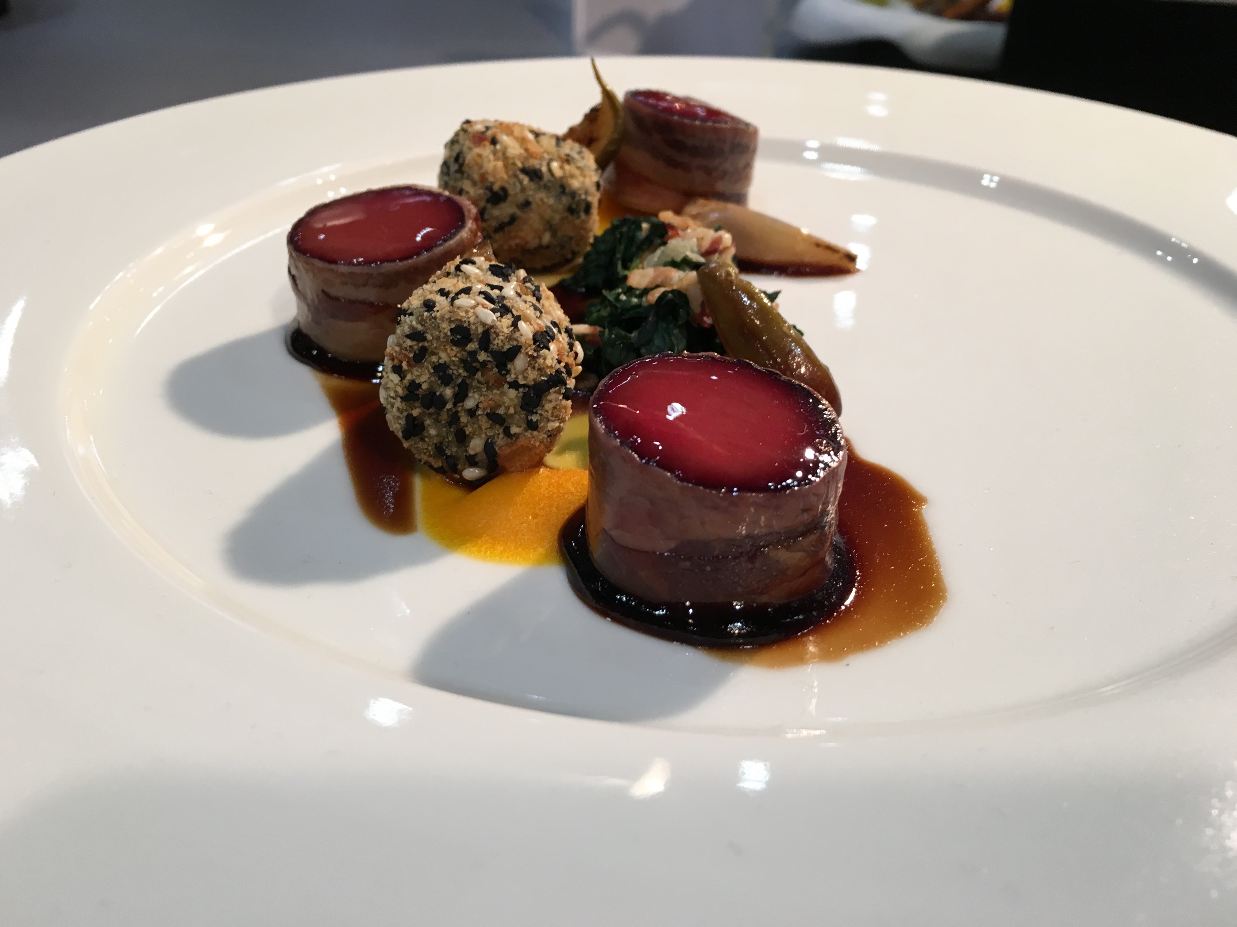 Compass' chefs cooked up consistently delicious looking and tasting food