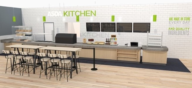 Asda cafe