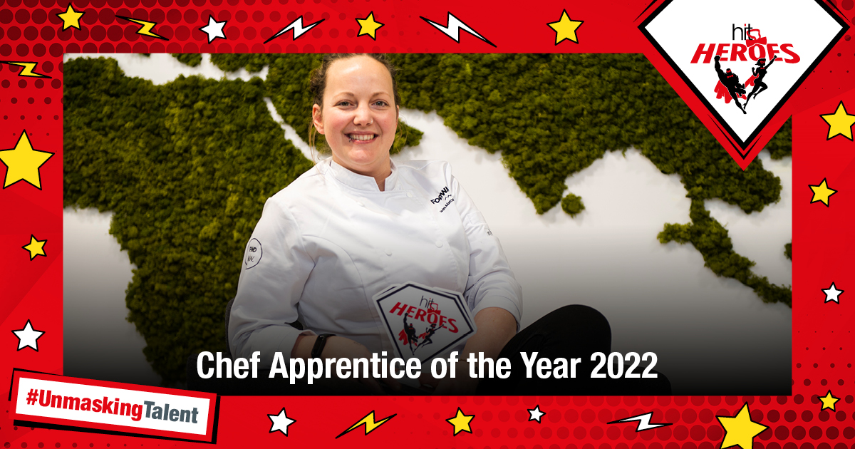 Hit Heroes Awards winner - Chef Apprentice of the Year - Jodie Plummer