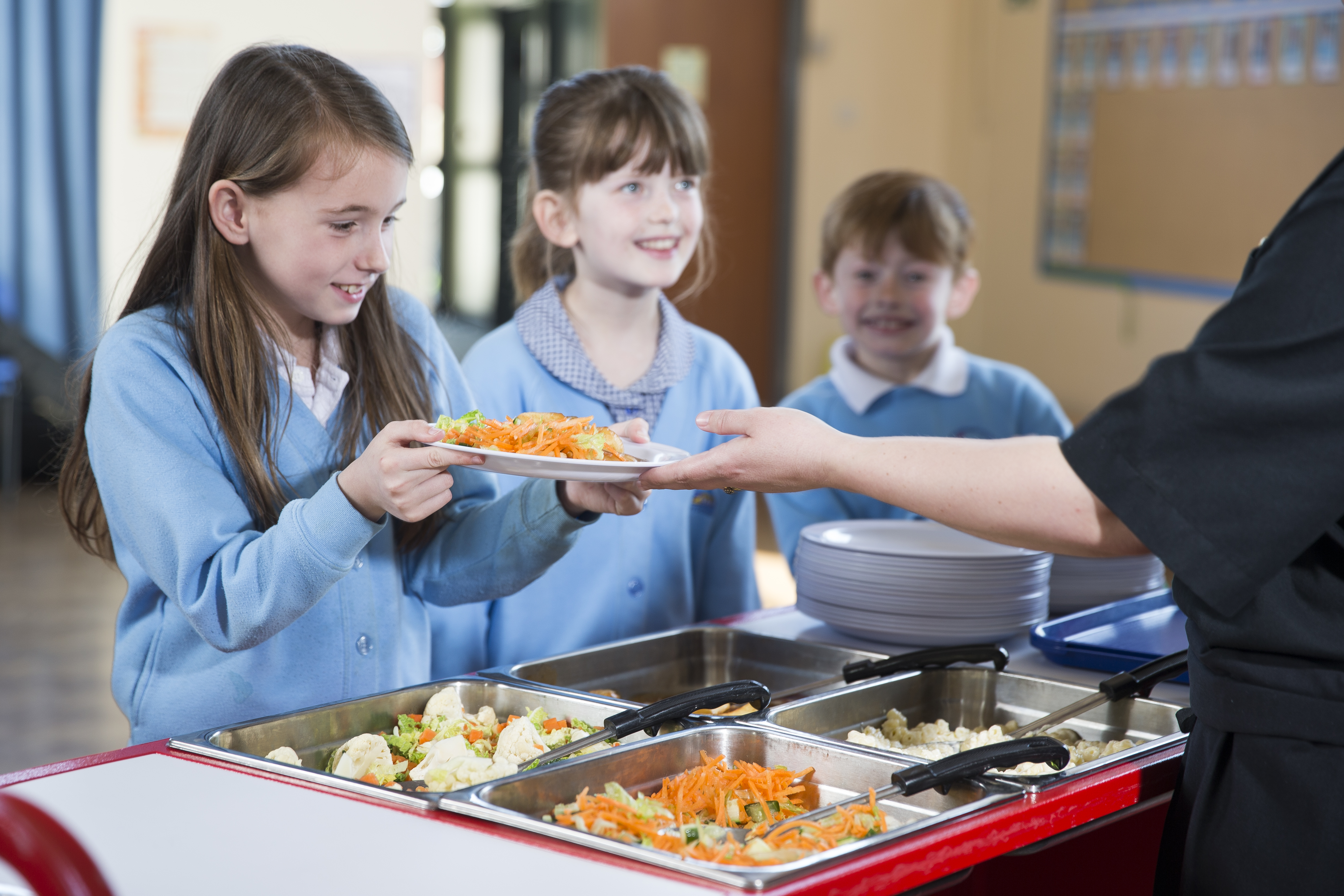 Chartwells lunchtime service