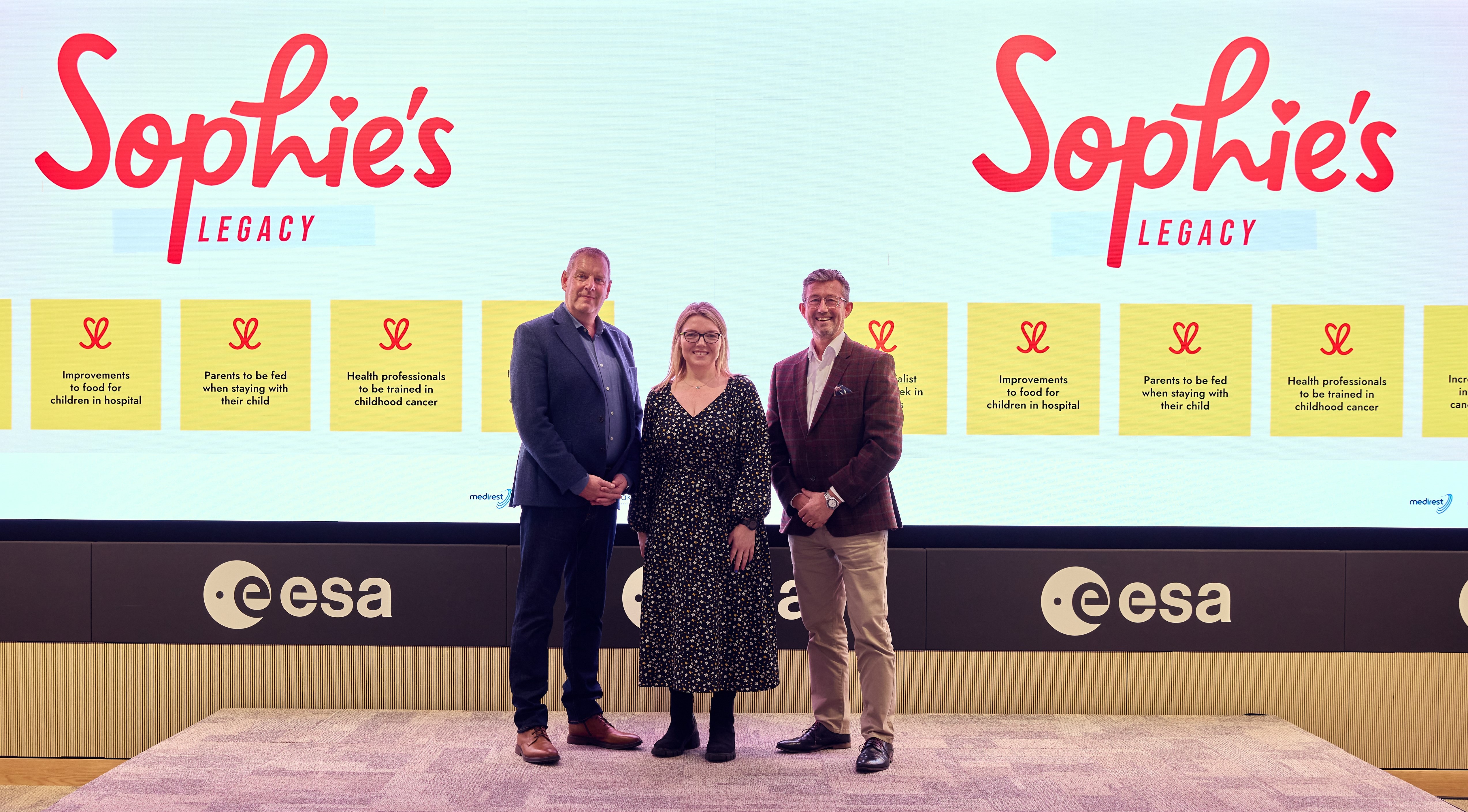 Sophie's Legacy launch - Russell Blake, Charlotte Fairall and Phil Shelley