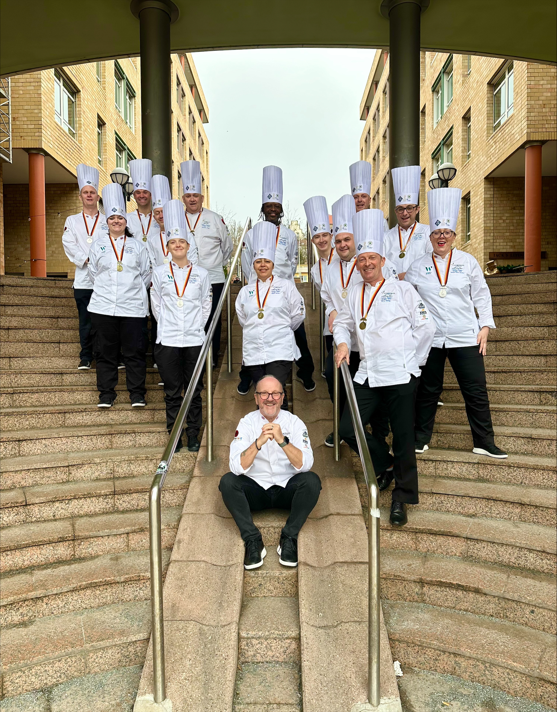 Nick Vadis and Culinary Olympics Team