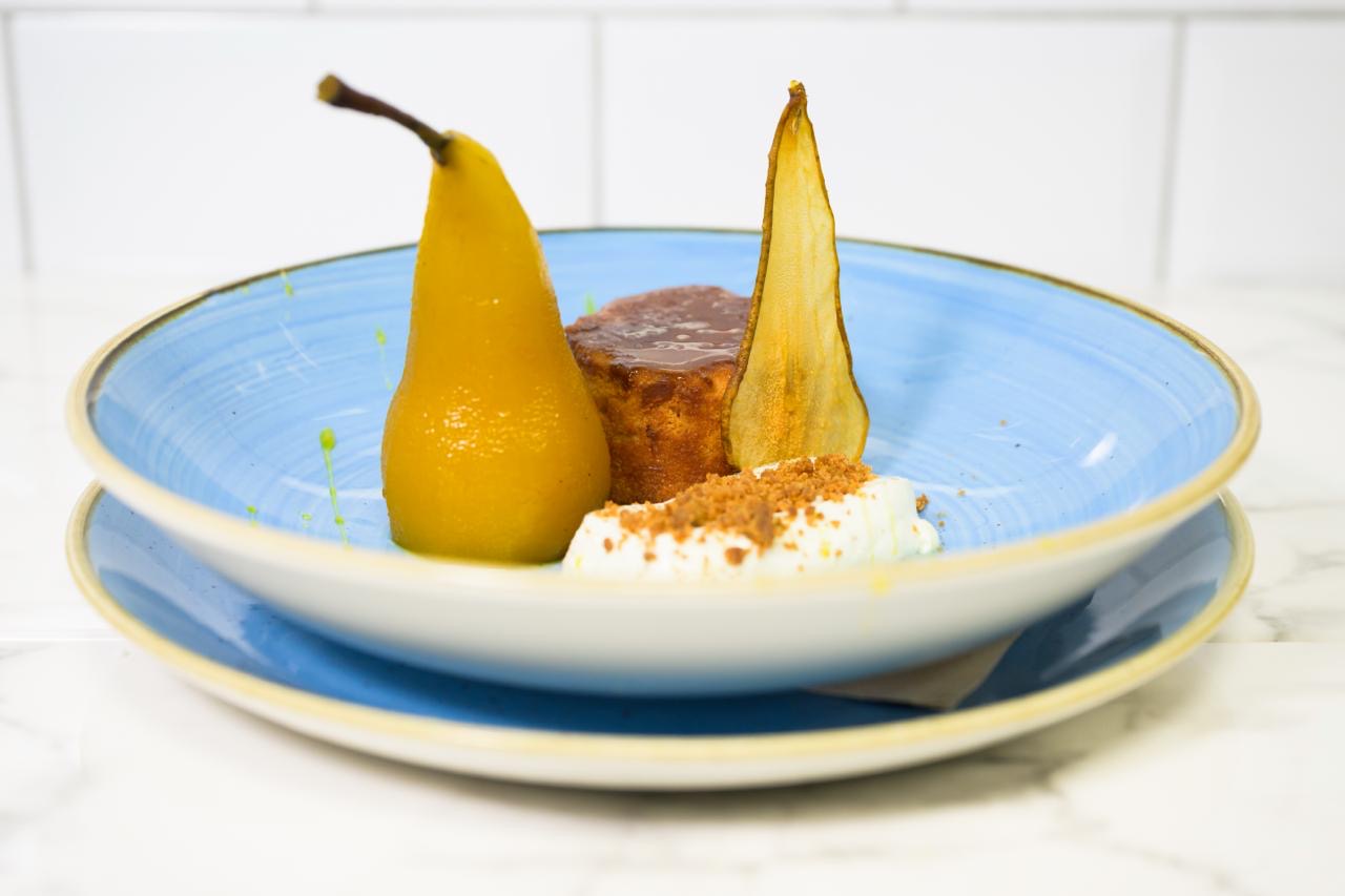 Pear Dish Winning Dessert