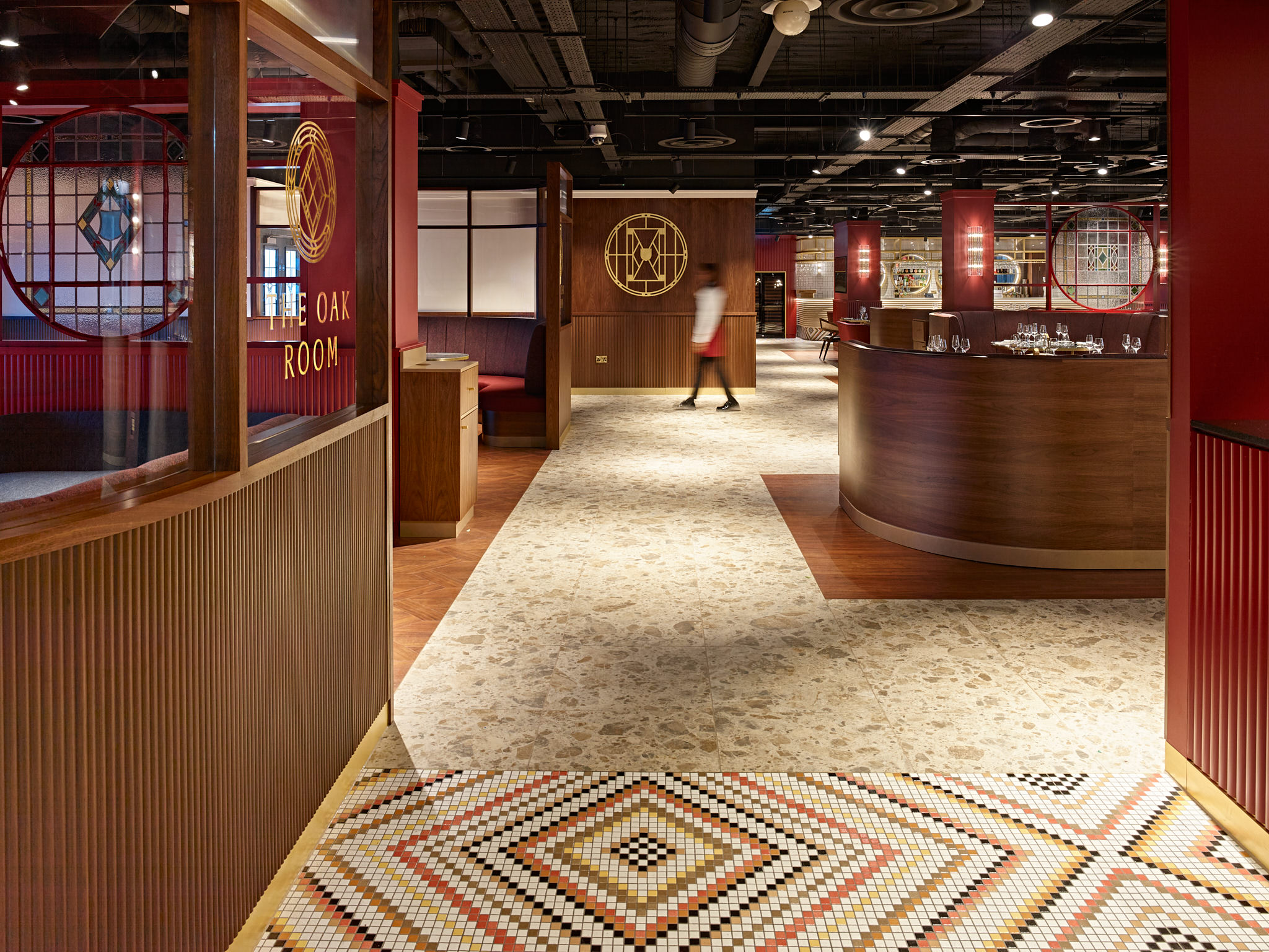 'The Oak Room’ - Award-winning hospitality space at Aston Villa Football Club’s Villa Park designed by 20.20