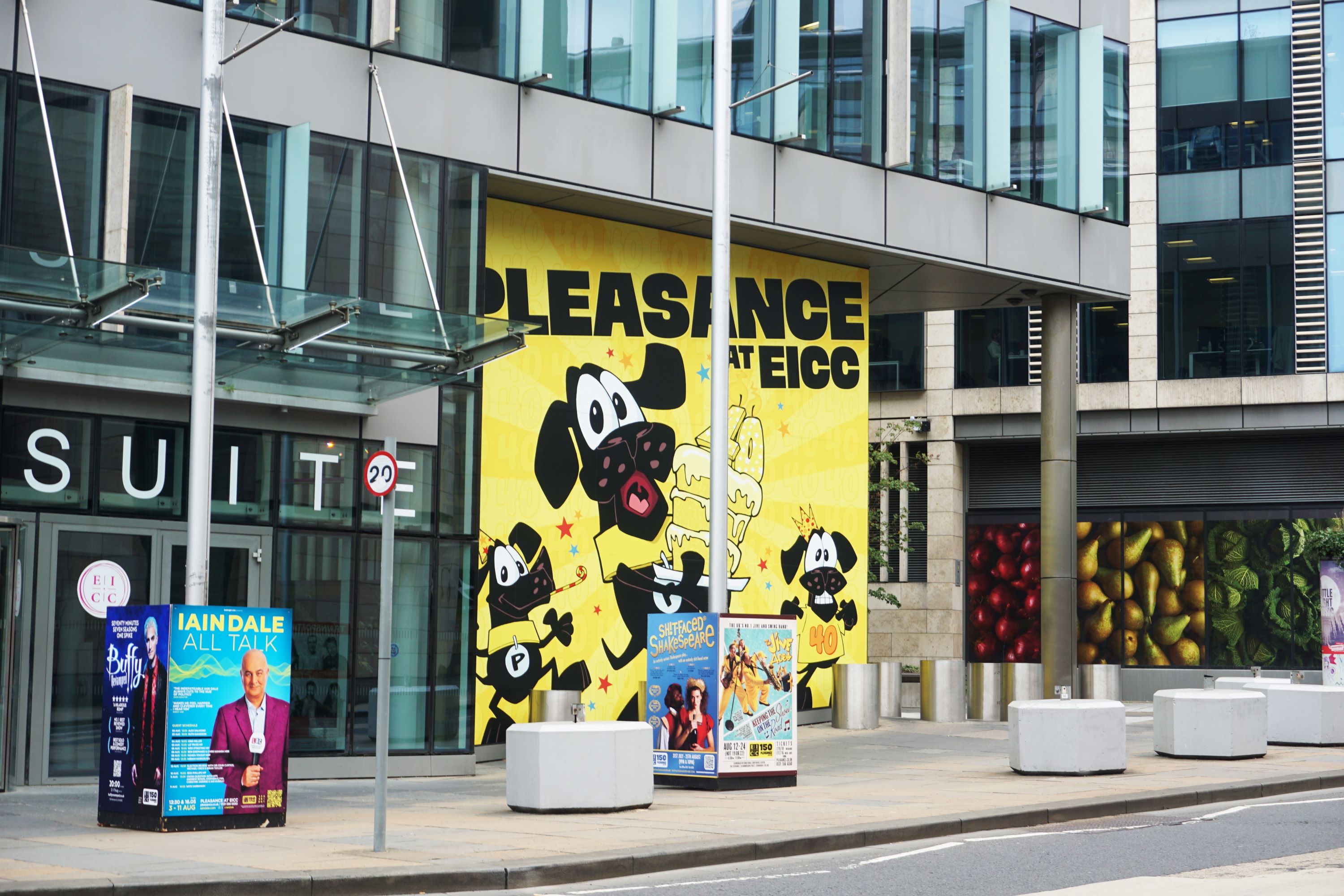 EICC during the Edinburgh Festival Fringe