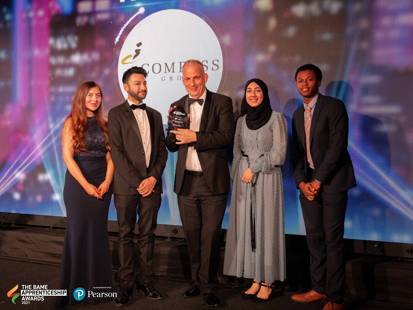 Compass Wins Employer of the Year at the 2021 BAME Apprenticeship Awards