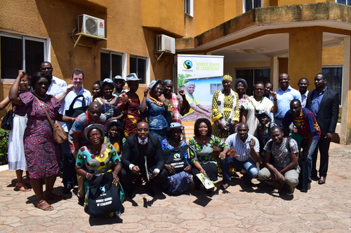 Group Picture of the Women's School of Leadership in Cote D'Ivoire