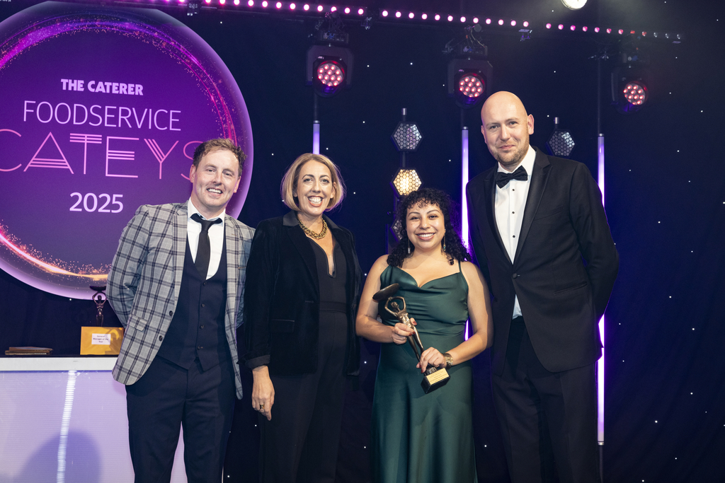 Rising Star Award went to Sandra Juan Delgado, Sustainability Manager, Chartwells Universities