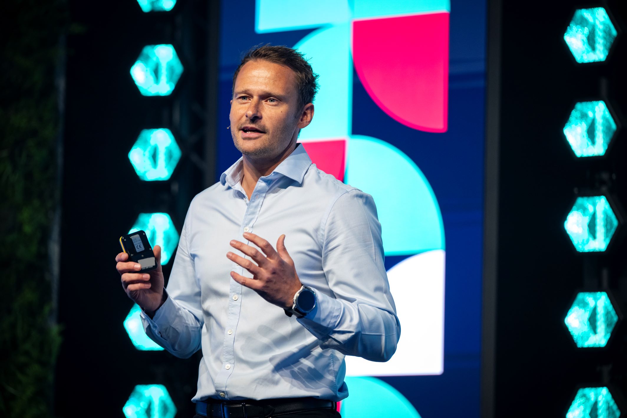 Karl Atkins at the Foodbuy Supplier Conference