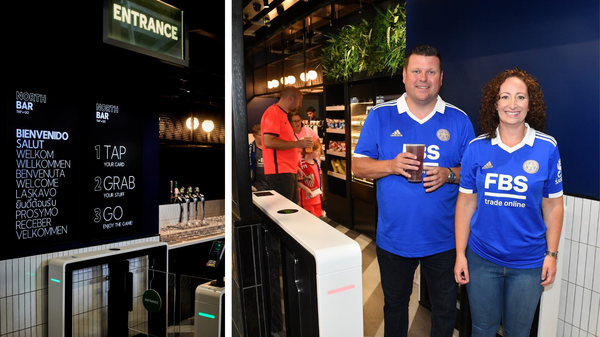 'Tap + Go' at Leicester City's King Power Stadium