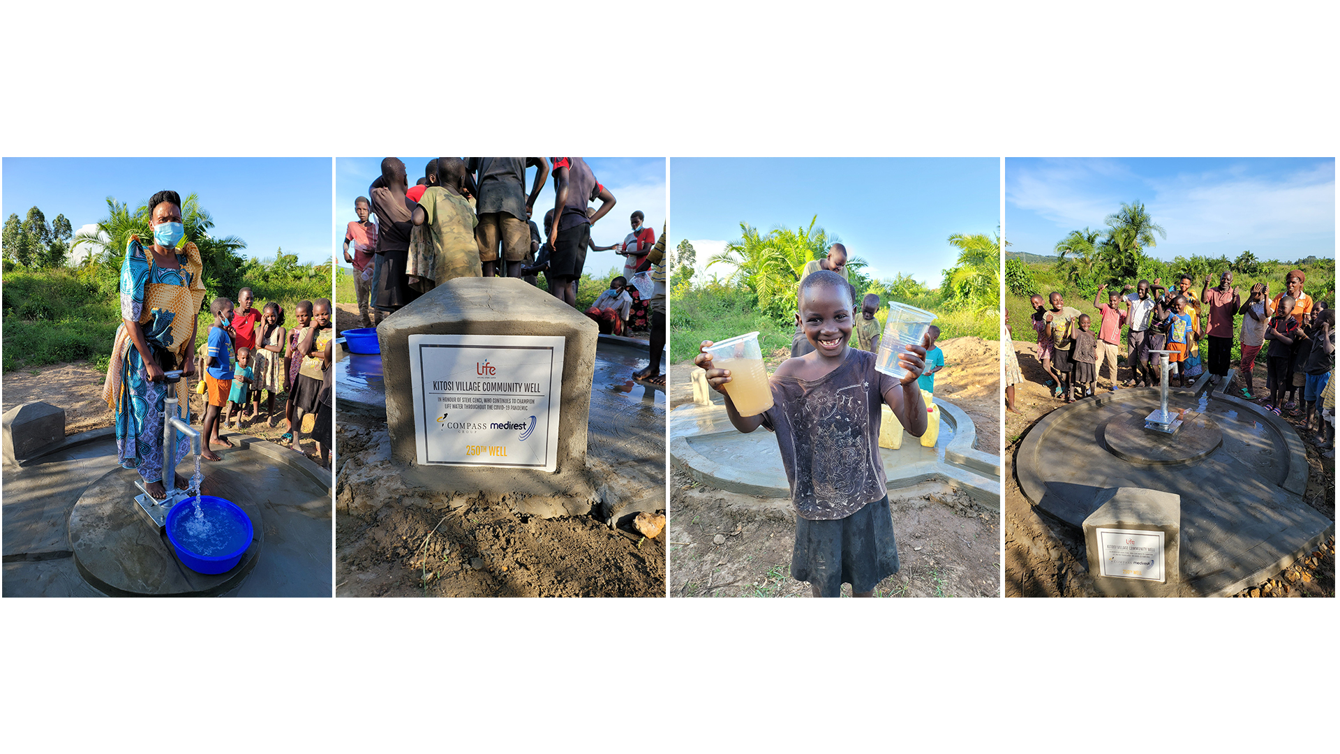 Foodbuy and Compass surpass 250 clean water projects