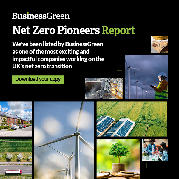 Compass recognised as Net Zero Pioneer by Business Green