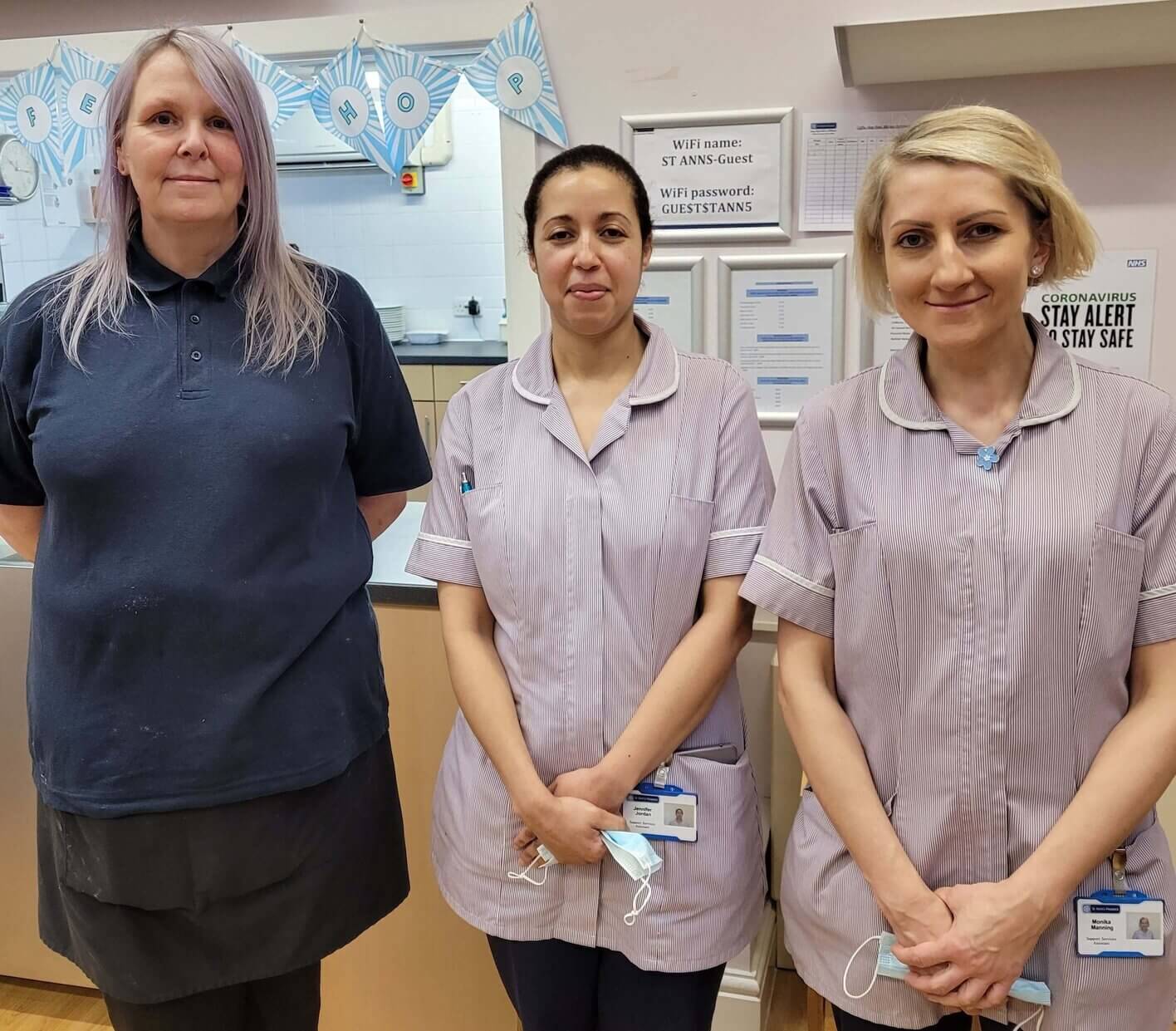 Apprentices at St Ann’s Hospice