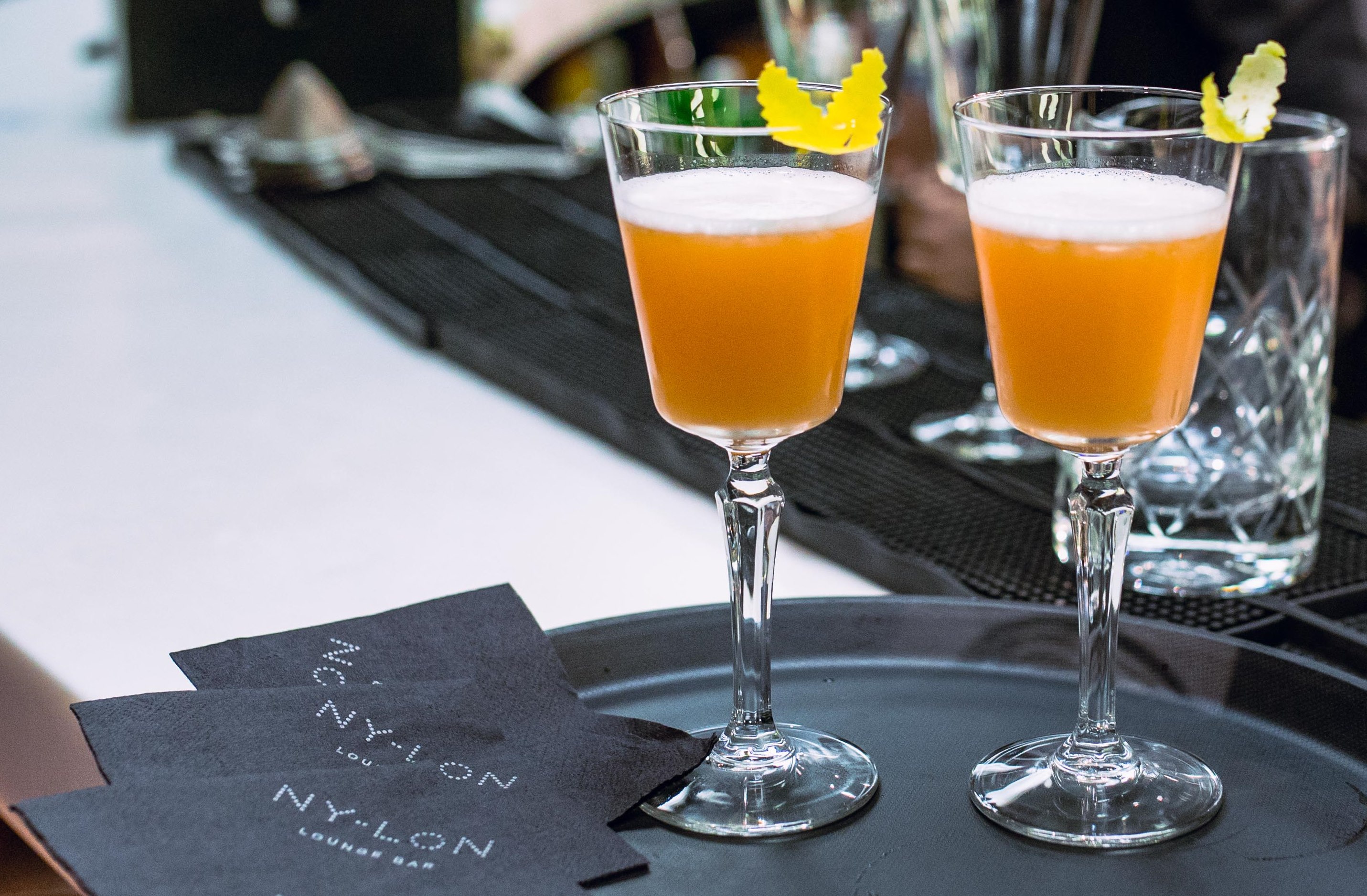 The Venturer cocktail was a hit at NY-LON's anniversary celebrations