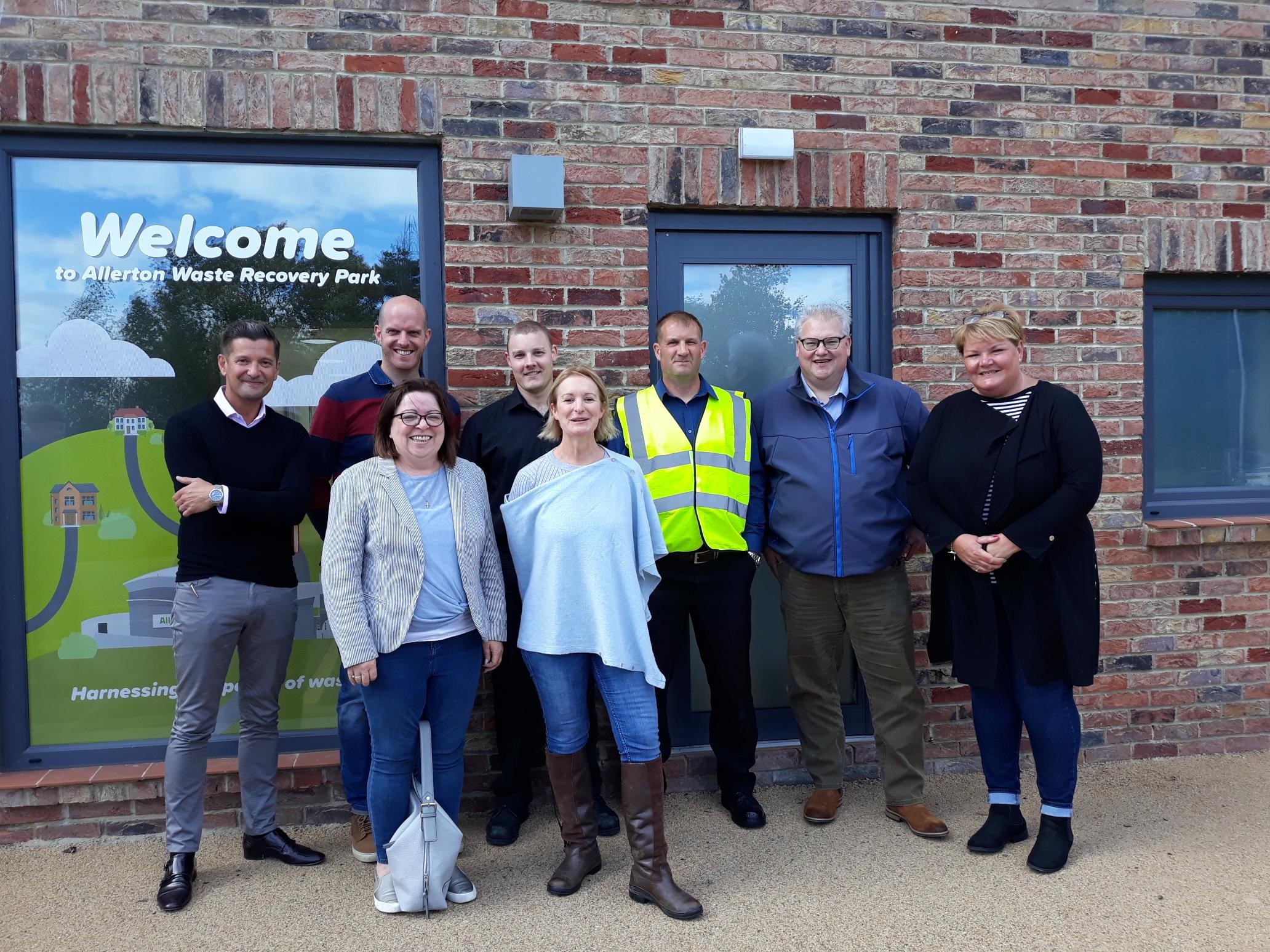 Group photo onsite