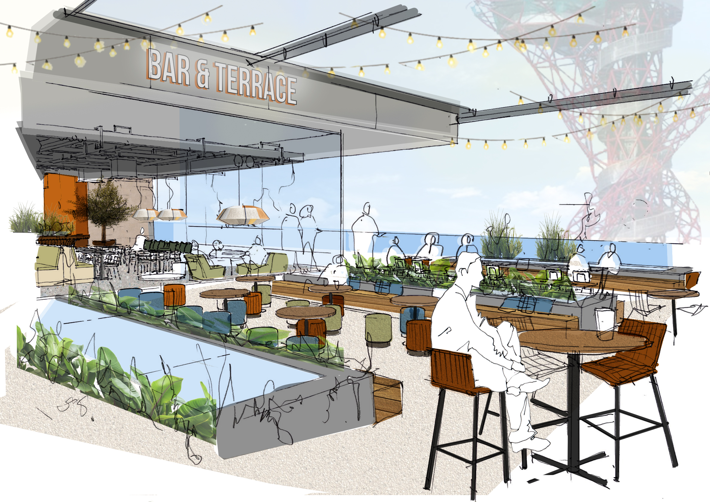 Artist Impression Top Terrace