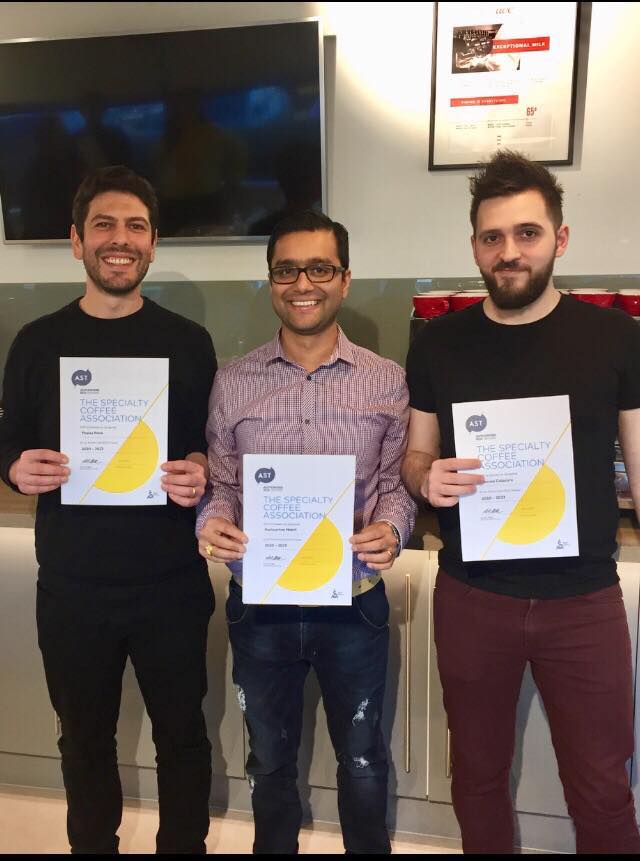 Thales Pona, Pari Nepal and Razvan Cojocaru